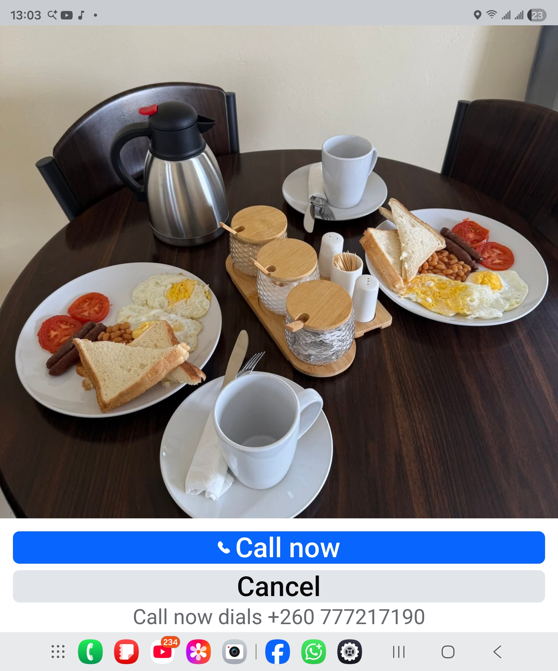 Hotel amenities